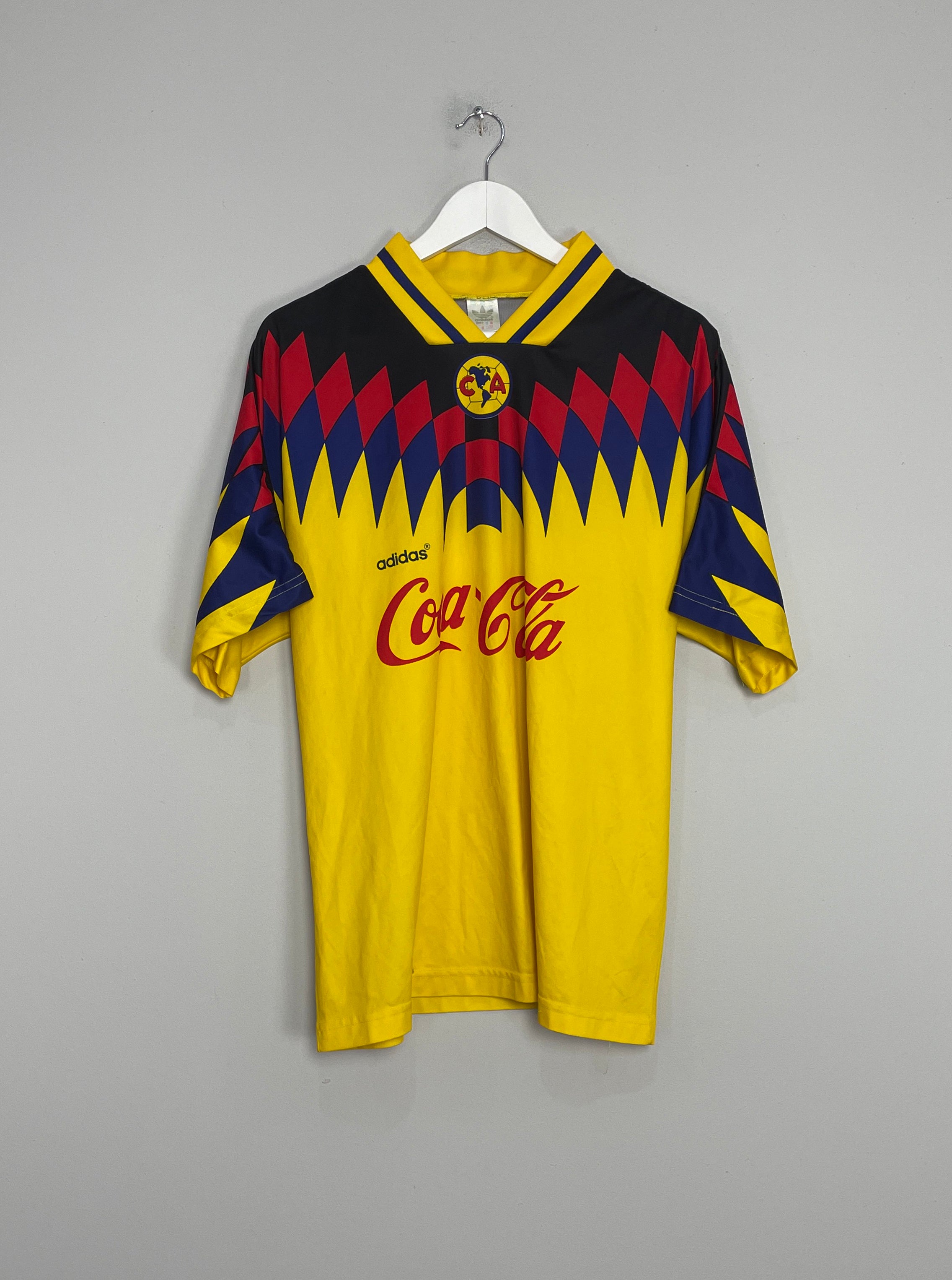 Shop 1994/96 CLUB AMERICA HOME SHIRT (XL) ADIDAS, classic football shirts, vintage football shirts & retro soccer jerseys at Cult Kits