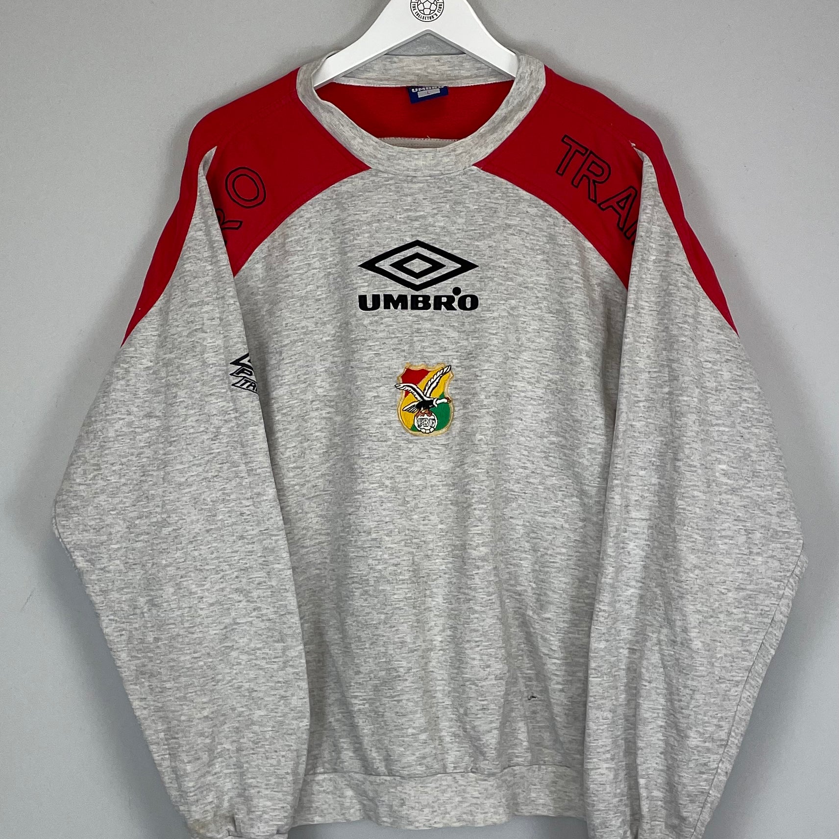 Shop 1997/99 BOLIVIA JUMPER (L) UMBRO, classic football shirts, vintage football shirts & retro soccer jerseys at Cult Kits