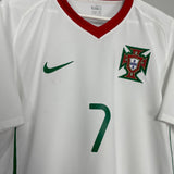 Shop 2008/10 PORTUGAL RONALDO #7 AWAY SHIRT (L) NIKE, classic football shirts, vintage football shirts & retro soccer jerseys at Cult Kits