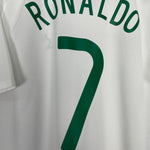 Shop 2008/10 PORTUGAL RONALDO #7 AWAY SHIRT (L) NIKE, classic football shirts, vintage football shirts & retro soccer jerseys at Cult Kits