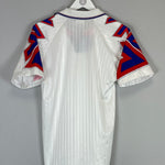 Shop 1993/94 CRYSTAL PALACE AWAY SHIRT (M) RIBERO, classic football shirts, vintage football shirts & retro soccer jerseys at Cult Kits