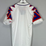 Shop 1993/94 CRYSTAL PALACE AWAY SHIRT (M) RIBERO, classic football shirts, vintage football shirts & retro soccer jerseys at Cult Kits