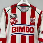 Shop 2004/05 NECAXA HOME SHIRT (L) ATLETICA, classic football shirts, vintage football shirts & retro soccer jerseys at Cult Kits