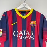 2013/14 BARCELONA MESSI #10 HOME SHIRT (L) NIKE