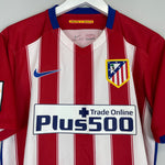 Shop 2015/16 ATLETICO MADRID HOME SHIRT (M) NIKE, classic football shirts, vintage football shirts & retro soccer jerseys at Cult Kits
