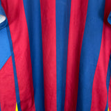 Shop 2005/06 BARCELONA RONALDINHO #10 HOME SHIRT (L) NIKE, classic football shirts, vintage football shirts & retro soccer jerseys at Cult Kits