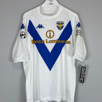 Shop 2003/04 BRESCIA BAGGIO #10 *BNWT* GRAZIE ROBY AWAY SHIRT (XL) KAPPA, classic football shirts, vintage football shirts & retro soccer jerseys at Cult Kits