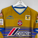 Shop 2005/06 TIGRES HOME SHIRT (M) ATLETICA, classic football shirts, vintage football shirts & retro soccer jerseys at Cult Kits