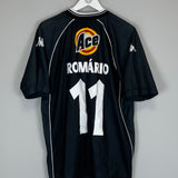 Shop 2000 VASCO DA GAMA ROMARIO #11 HOME SHIRT (M) KAPPA, classic football shirts, vintage football shirts & retro soccer jerseys at Cult Kits