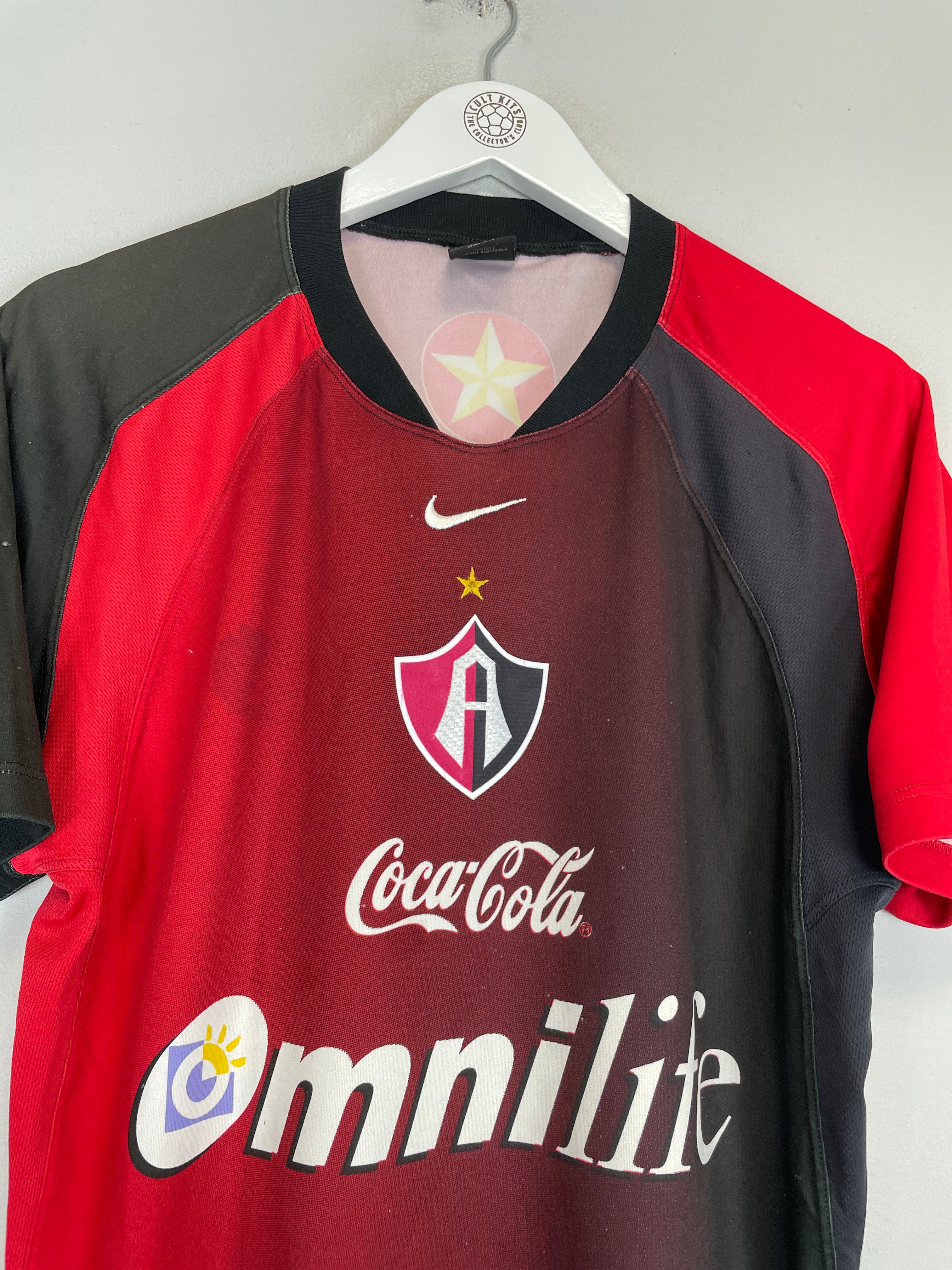 Shop 2003/04 ATLAS HOME SHIRT (M) NIKE, classic football shirts, vintage football shirts & retro soccer jerseys at Cult Kits