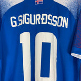 2018/19 ICELAND SIGURDSSON #10 HOME SHIRT (XXL) ERREA