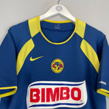 2005/06 CLUB AMERICA C.BLANCO #10 AWAY SHIRT (XL) NIKE