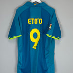 Shop 2007/08 BARCELONA ETO'O #9 AWAY SHIRT (XL) NIKE, classic football shirts, vintage football shirts & retro soccer jerseys at Cult Kits