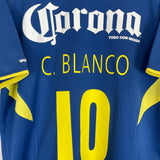 2005/06 CLUB AMERICA C.BLANCO #10 AWAY SHIRT (XL) NIKE