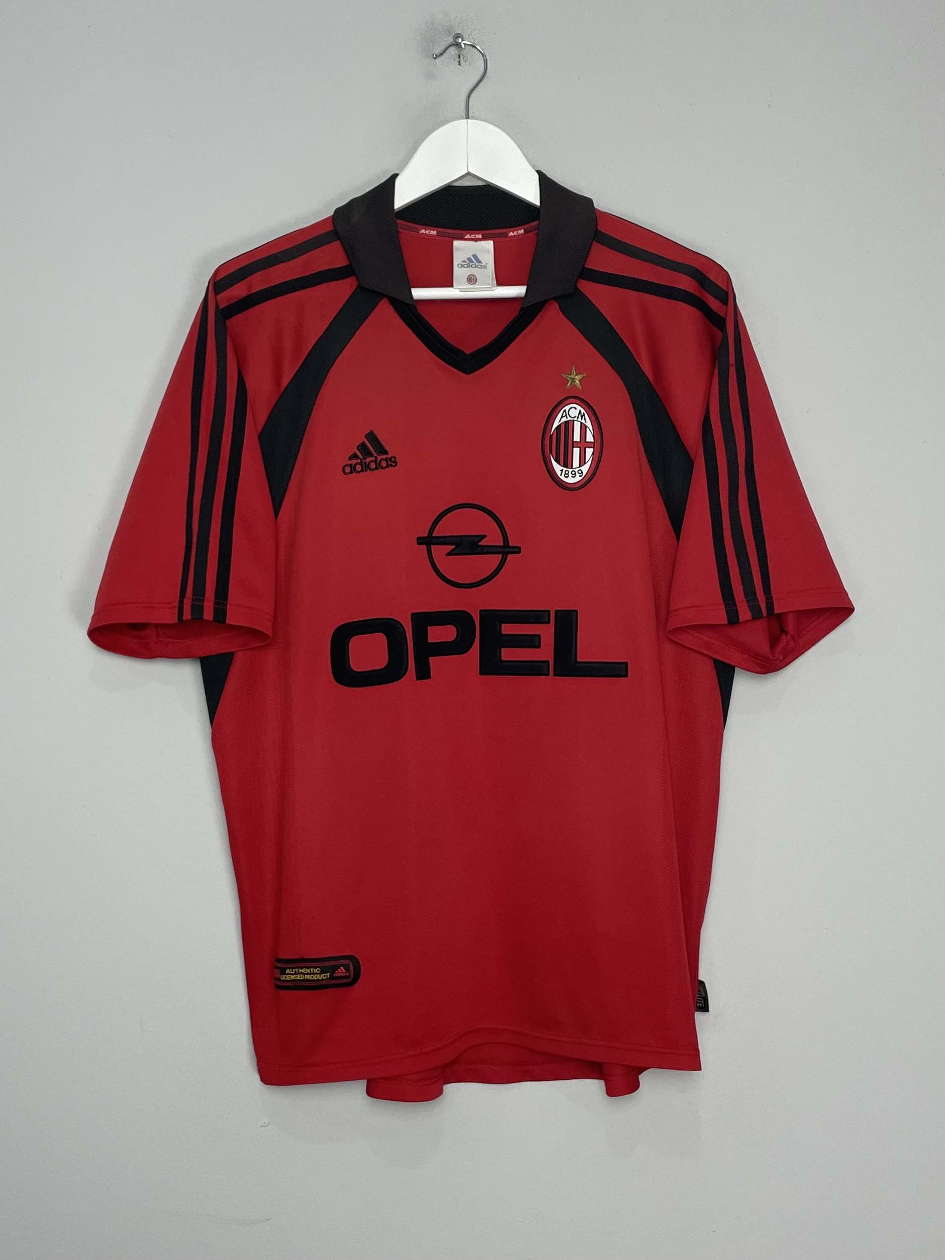 Shop 2001/02 AC MILAN SHEVCHENKO #7 THIRD SHIRT (L) ADIDAS, classic football shirts, vintage football shirts & retro soccer jerseys at Cult Kits
