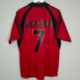 Shop 2001/02 AC MILAN SHEVCHENKO #7 THIRD SHIRT (L) ADIDAS, classic football shirts, vintage football shirts & retro soccer jerseys at Cult Kits