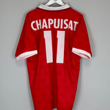 Shop 1994/96 SWITZERLAND CHAPUISAT #11 HOME SHIRT (L) LOTTO, classic football shirts, vintage football shirts & retro soccer jerseys at Cult Kits