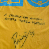 2015/16 Napoli Reina #25 *Signed* Goalkeeper Shirt (M) Kappa