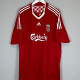 Shop 2008/10 LIVERPOOL ALONSO #14 HOME SHIRT (XXL) ADIDAS, classic football shirts, vintage football shirts & retro soccer jerseys at Cult Kits
