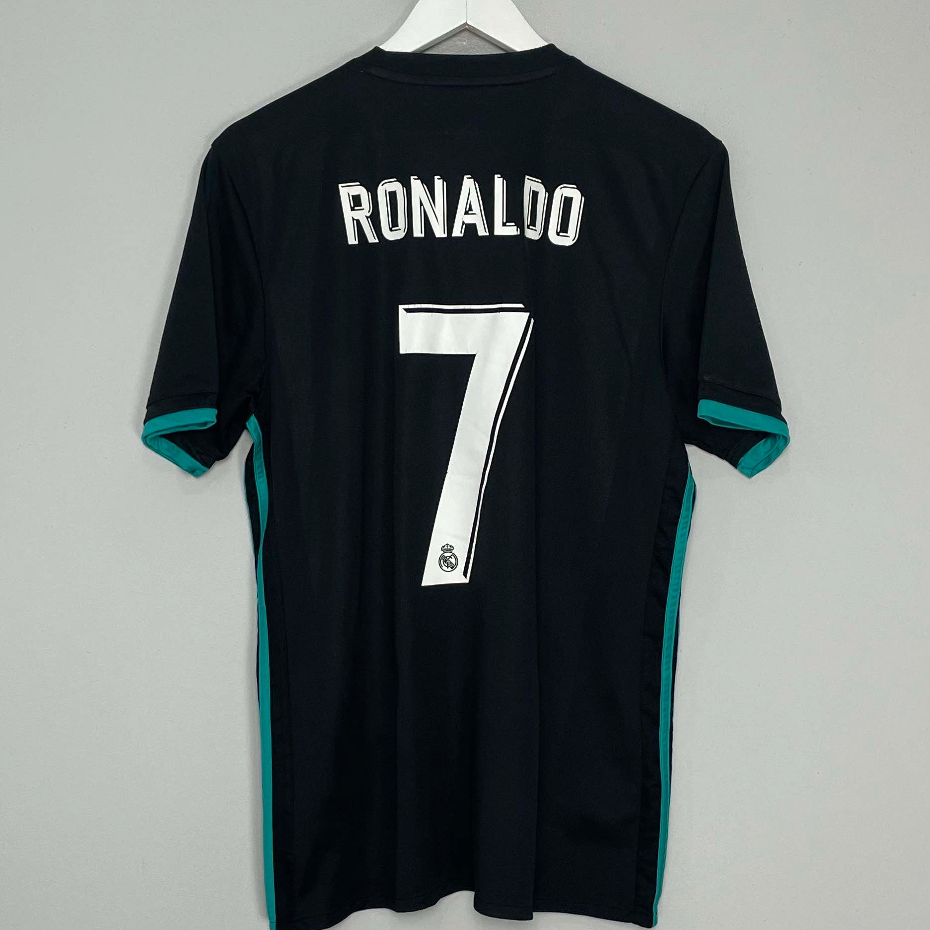 Shop 2017/18 REAL MADRID RONALDO #7 AWAY SHIRT (L) ADIDAS, classic football shirts, vintage football shirts & retro soccer jerseys at Cult Kits
