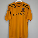 Shop 2007/08 HULL CITY OKOCHA #44 HOME SHIRT (L) UMBRO, classic football shirts, vintage football shirts & retro soccer jerseys at Cult Kits