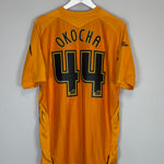 Shop 2007/08 HULL CITY OKOCHA #44 HOME SHIRT (L) UMBRO, classic football shirts, vintage football shirts & retro soccer jerseys at Cult Kits