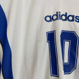 1996 FINLAND LITMANEN #10 HOME SHIRT (L) ADIDAS