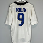Shop 2011/12 INTER MILAN FORLAN #9 AWAY SHIRT (L) NIKE, classic football shirts, vintage football shirts & retro soccer jerseys at Cult Kits