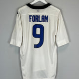Shop 2011/12 INTER MILAN FORLAN #9 AWAY SHIRT (L) NIKE, classic football shirts, vintage football shirts & retro soccer jerseys at Cult Kits