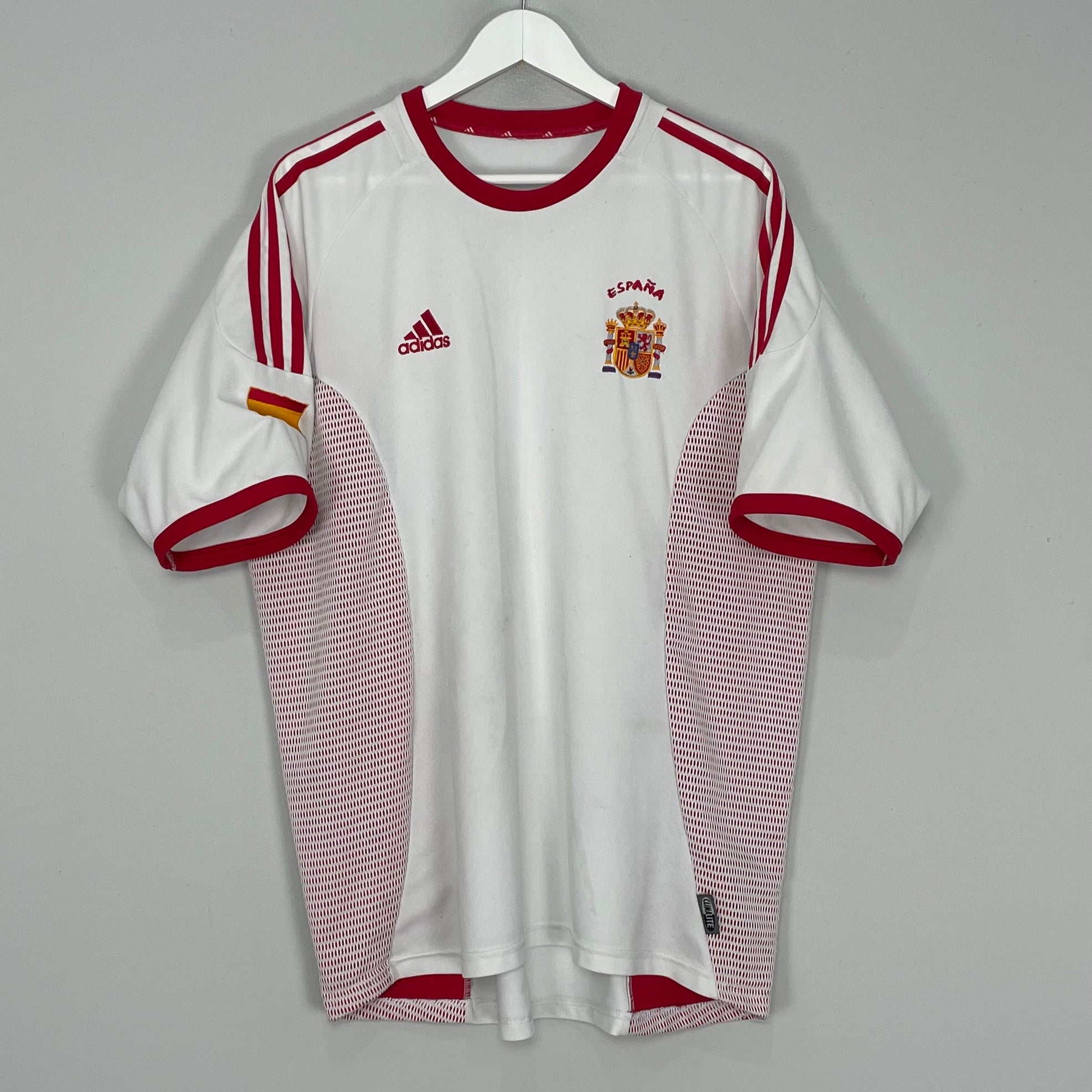 Shop 2002/04 SPAIN AWAY SHIRT (XL) ADIDAS, classic football shirts, vintage football shirts & retro soccer jerseys at Cult Kits