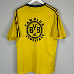 Shop 1989/90 DORTMUND FAN CLUB SHIRT (XL) ADIDAS, classic football shirts, vintage football shirts & retro soccer jerseys at Cult Kits