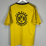 Shop 1989/90 DORTMUND FAN CLUB SHIRT (XL) ADIDAS, classic football shirts, vintage football shirts & retro soccer jerseys at Cult Kits