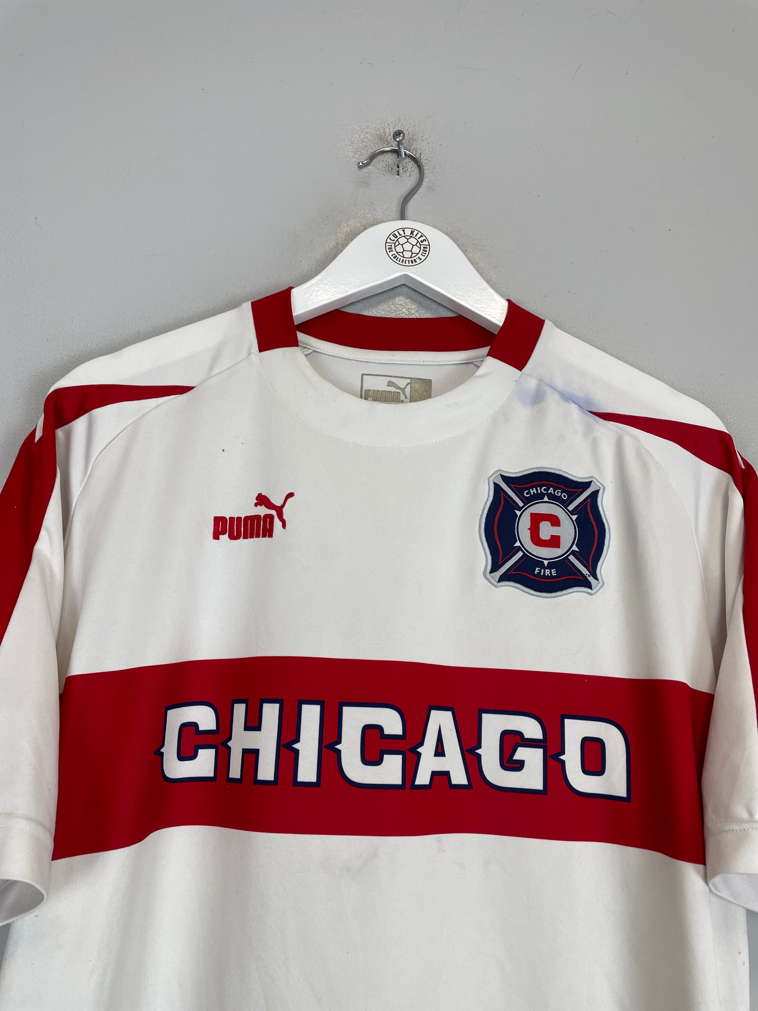 Shop 2003 CHICAGO FIRE AWAY SHIRT (L) PUMA, classic football shirts, vintage football shirts & retro soccer jerseys at Cult Kits