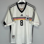 Shop 1998/00 GERMANY MATTHAUS #8 HOME SHIRT (L) ADIDAS, classic football shirts, vintage football shirts & retro soccer jerseys at Cult Kits