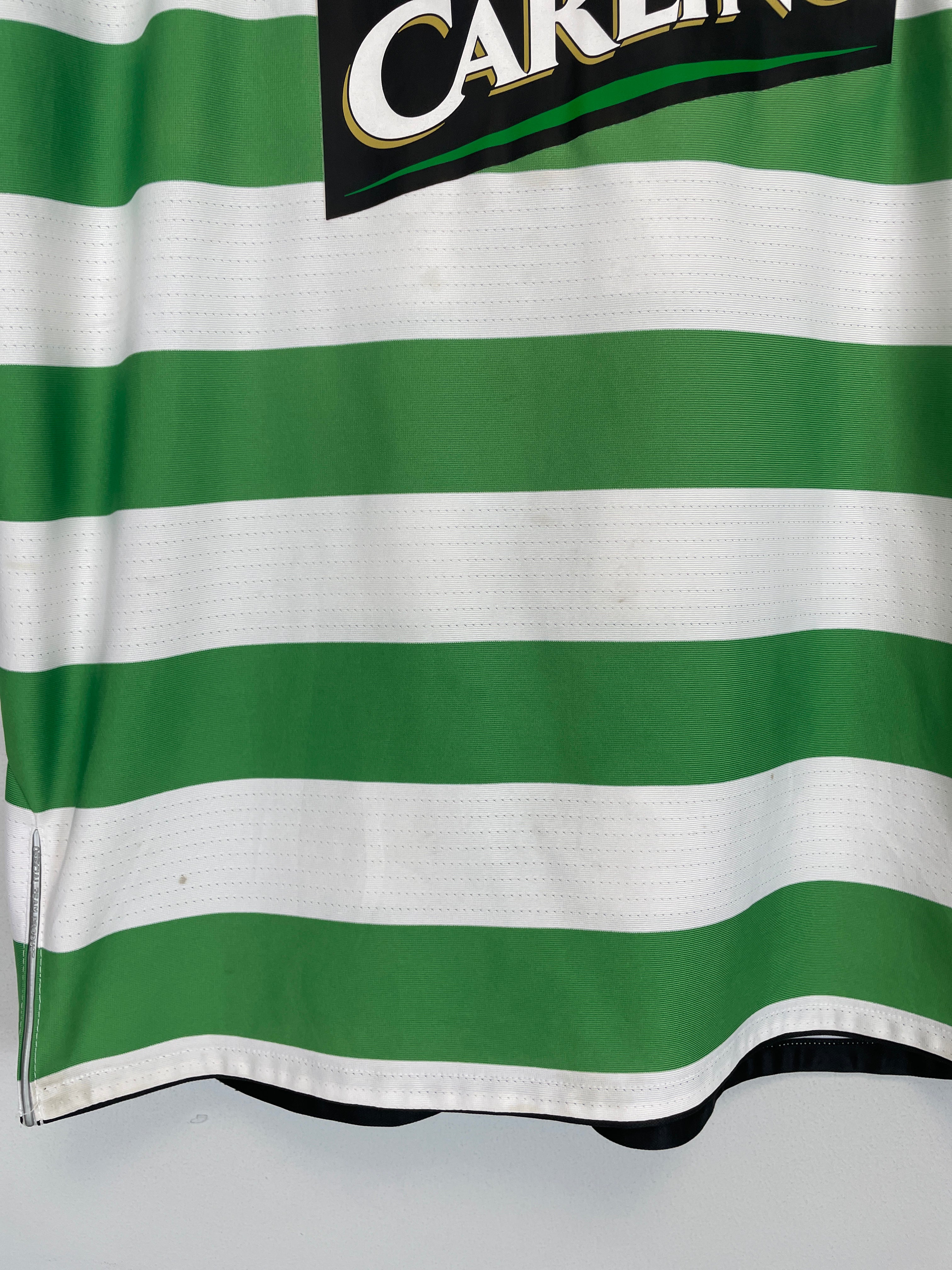 Shop 2004/05 CELTIC HOME SHIRT (L) UMBRO, classic football shirts, vintage football shirts & retro soccer jerseys at Cult Kits