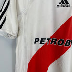 Shop 2009/10 RIVER PLATE HOME SHIRT (L) ADIDAS, classic football shirts, vintage football shirts & retro soccer jerseys at Cult Kits