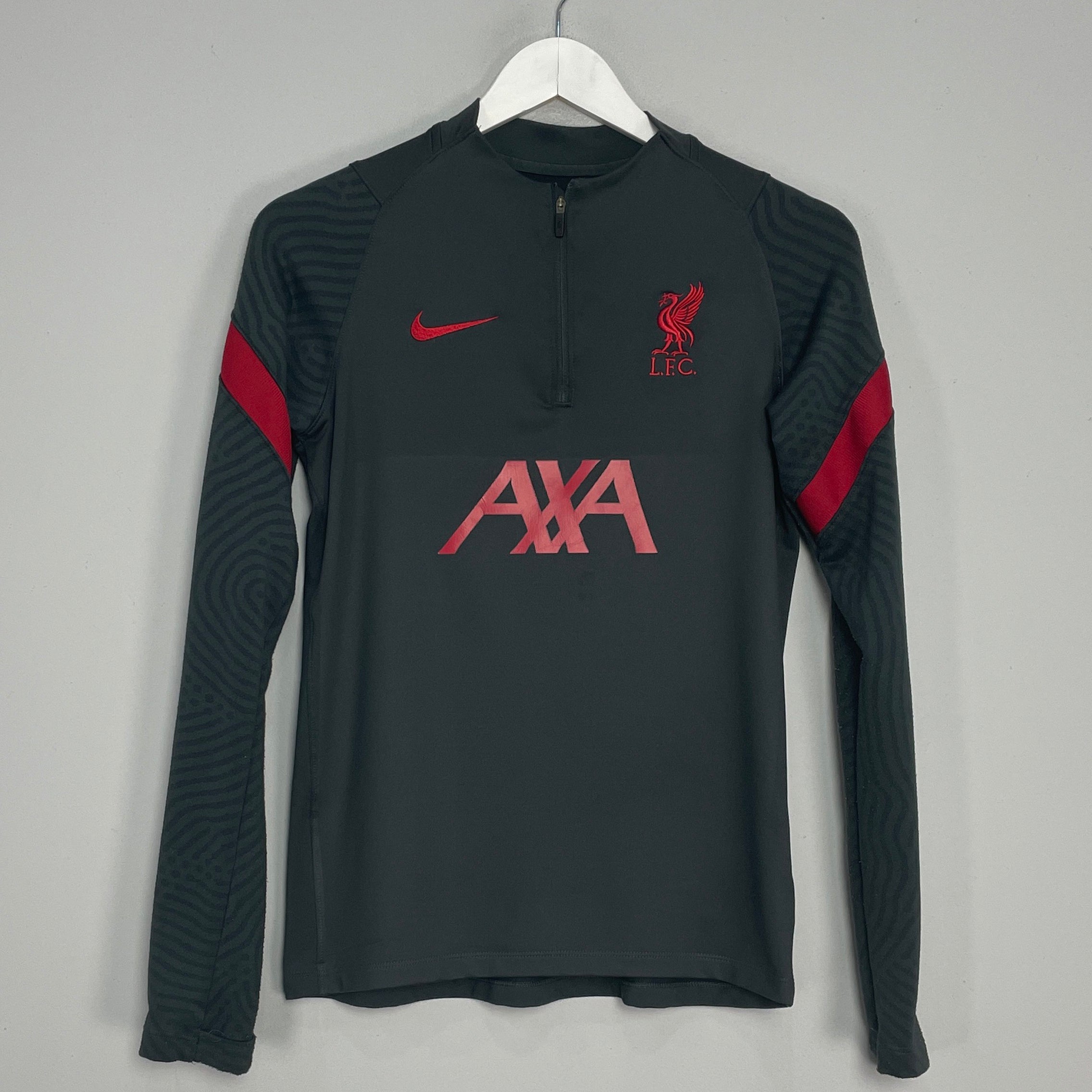 Shop 2020/21 LIVERPOOL 1/4 ZIP TRACKSUIT TOP (XL.KIDS) NIKE, classic football shirts, vintage football shirts & retro soccer jerseys at Cult Kits