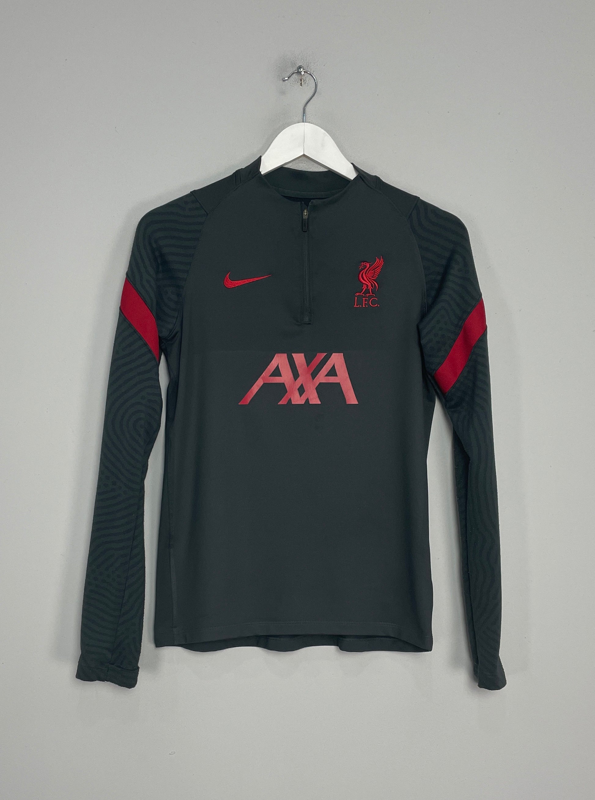 2020/21 LIVERPOOL 1/4 ZIP TRACKSUIT TOP (XL.KIDS) NIKE