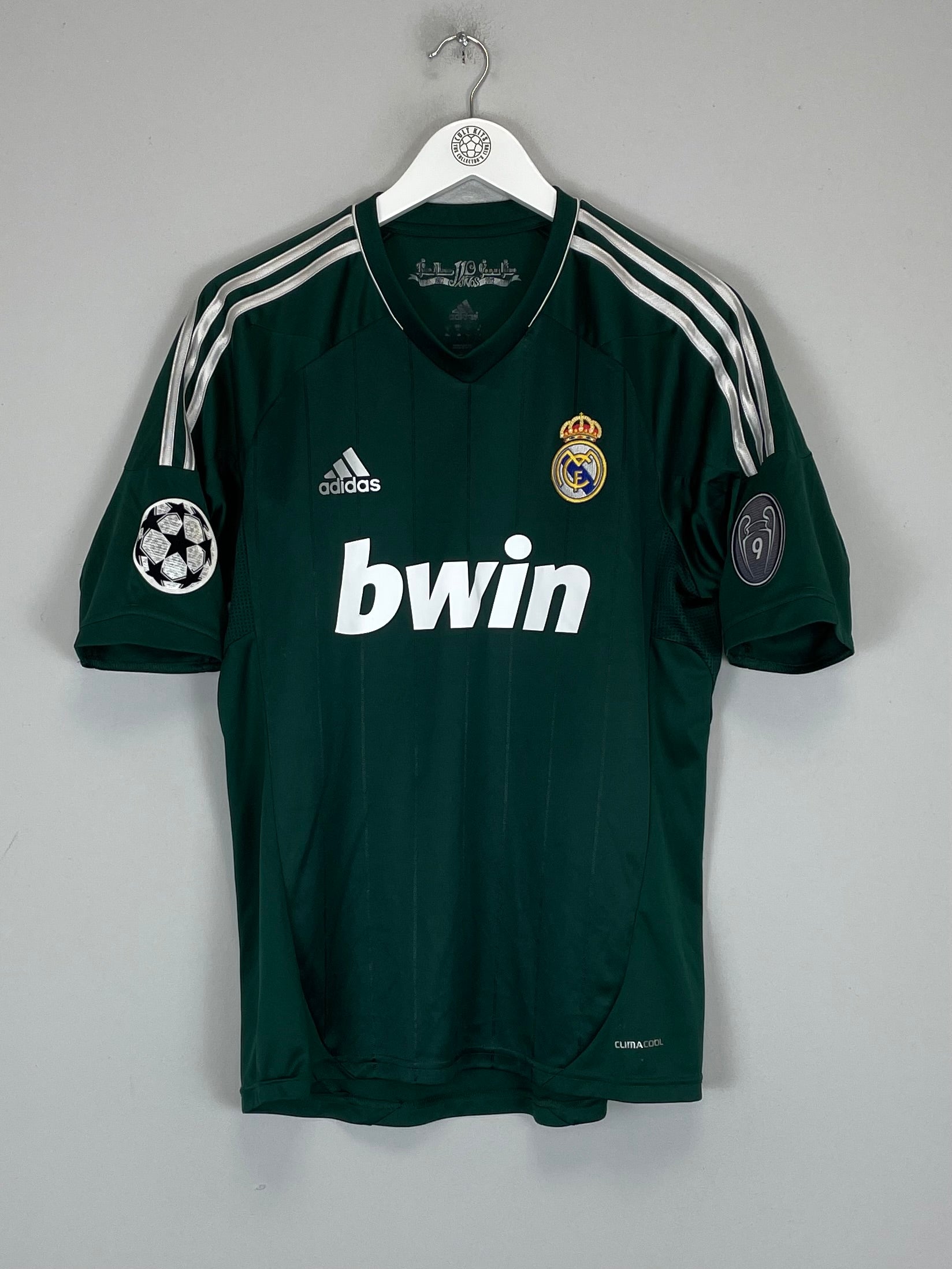 Shop 2012/13 REAL MADRID RONALDO #7 C/L THIRD SHIRT (M) ADIDAS, classic football shirts, vintage football shirts & retro soccer jerseys at Cult Kits