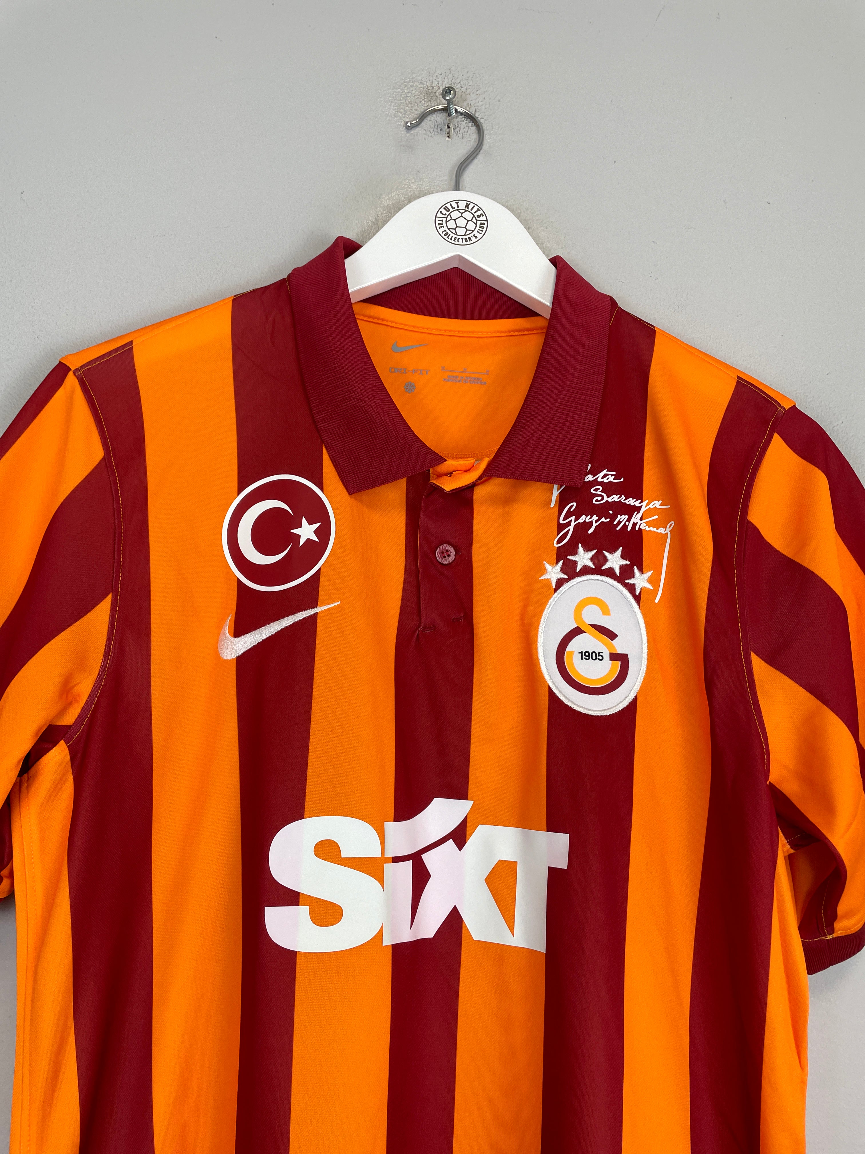 Shop 2023/24 GALATASARAY *100 YEAR* SHIRT (M) NIKE, classic football shirts, vintage football shirts & retro soccer jerseys at Cult Kits