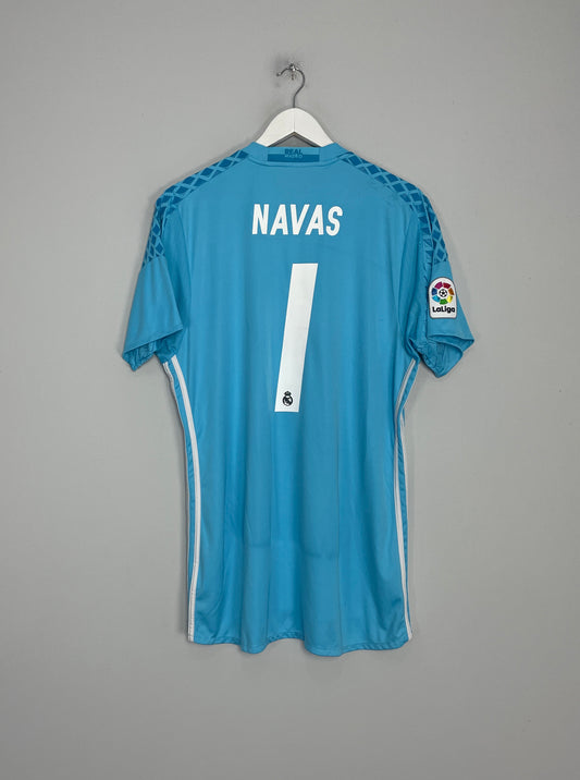 2016/17 REAL MADRID NAVAS #1 GK SHIRT (L) ADIDAS