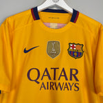 Shop 2015/16 BARCELONA NEYMAR JR #11 AWAY SHIRT (L) NIKE, classic football shirts, vintage football shirts & retro soccer jerseys at Cult Kits