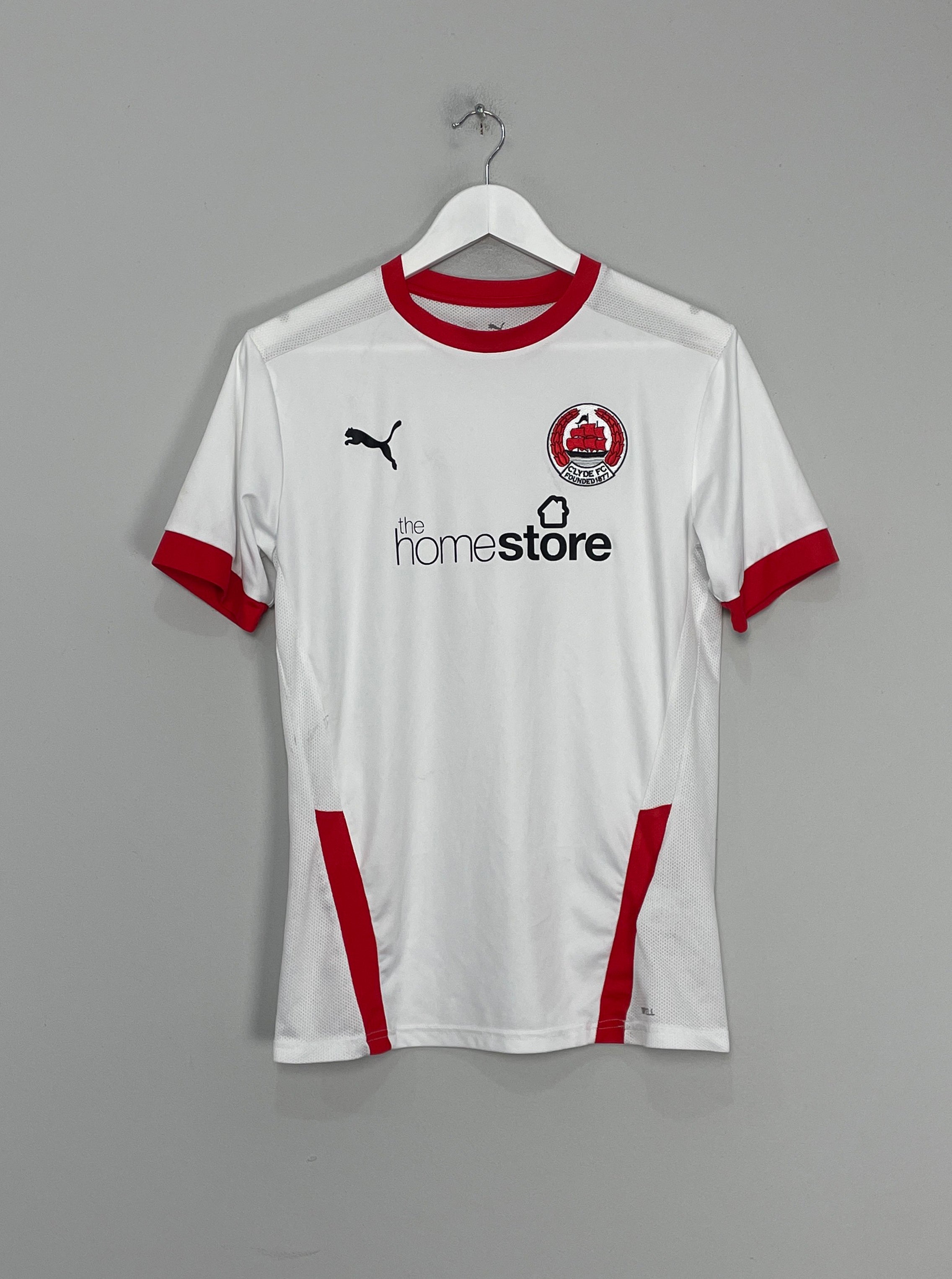 Shop 2021/22 CLYDE FC #5 HOME SHIRT (M) PUMA, classic football shirts, vintage football shirts & retro soccer jerseys at Cult Kits