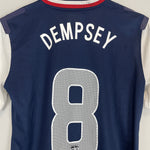Shop 2012/14 USA DEMPSEY #8 *PLAYER ISSUE* AWAY SHIRT (M) NIKE, classic football shirts, vintage football shirts & retro soccer jerseys at Cult Kits