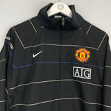 Shop 2008/09 MANCHESTER UNITED TRACK JACKET (XL) NIKE, classic football shirts, vintage football shirts & retro soccer jerseys at Cult Kits