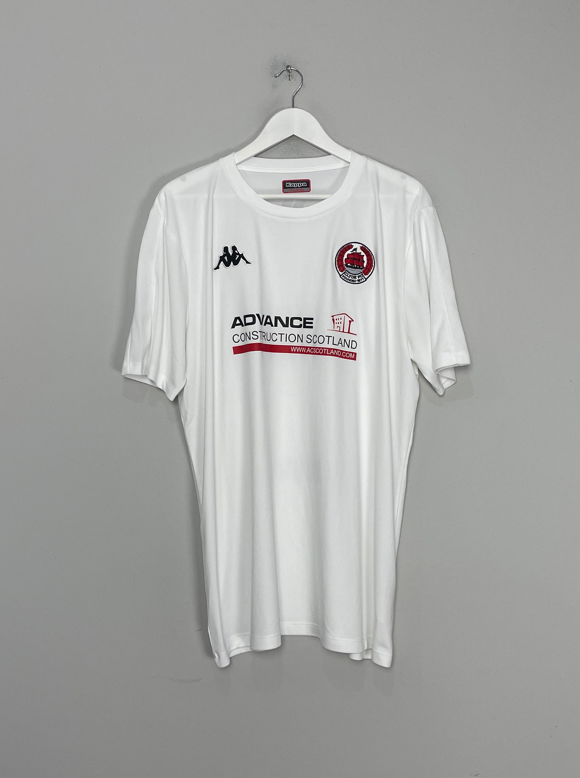 2018/19 CLYDE FC HOME SHIRT (XXL) KAPPA