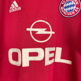 2001/02 BAYERN MUNICH HARGREAVES #23 C/L HOME SHIRT (XL) ADIDAS