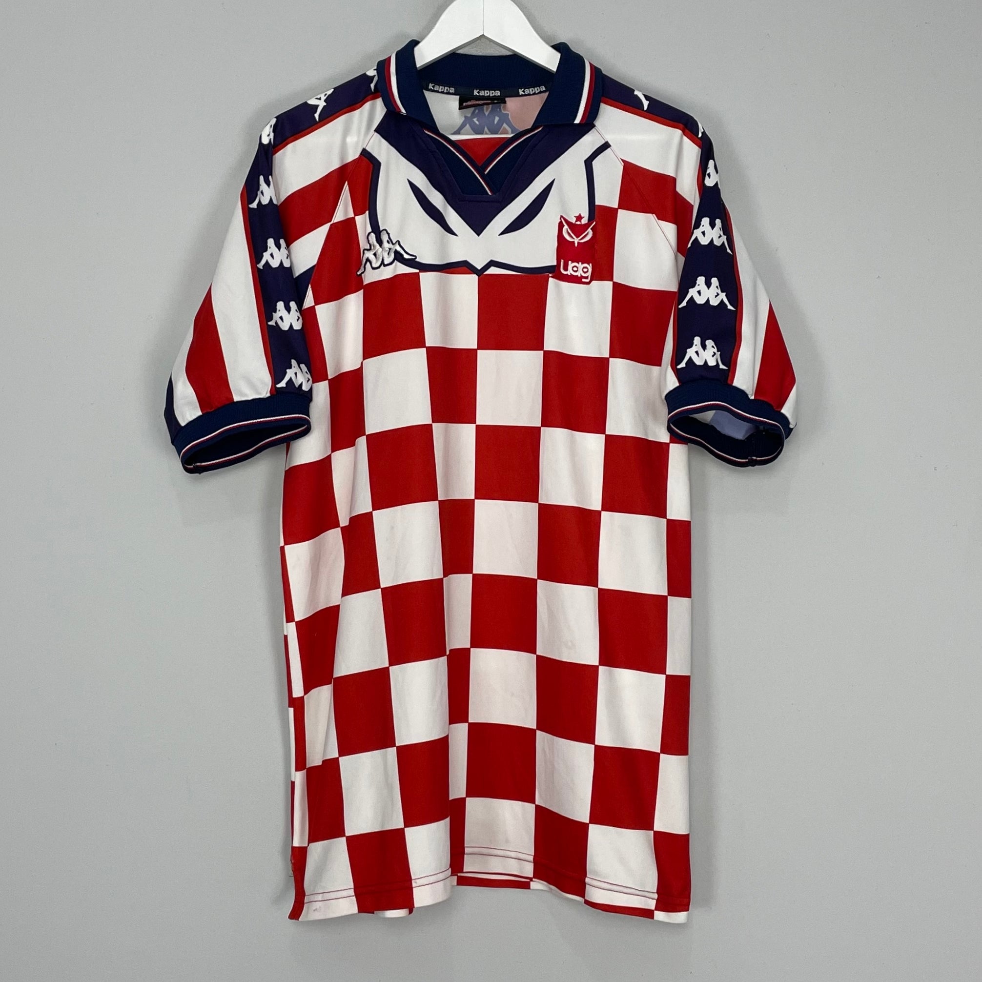 Shop 1998/99 TECOS FC HOME SHIRT (XL) KAPPA, classic football shirts, vintage football shirts & retro soccer jerseys at Cult Kits