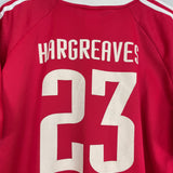 2001/02 BAYERN MUNICH HARGREAVES #23 C/L HOME SHIRT (XL) ADIDAS