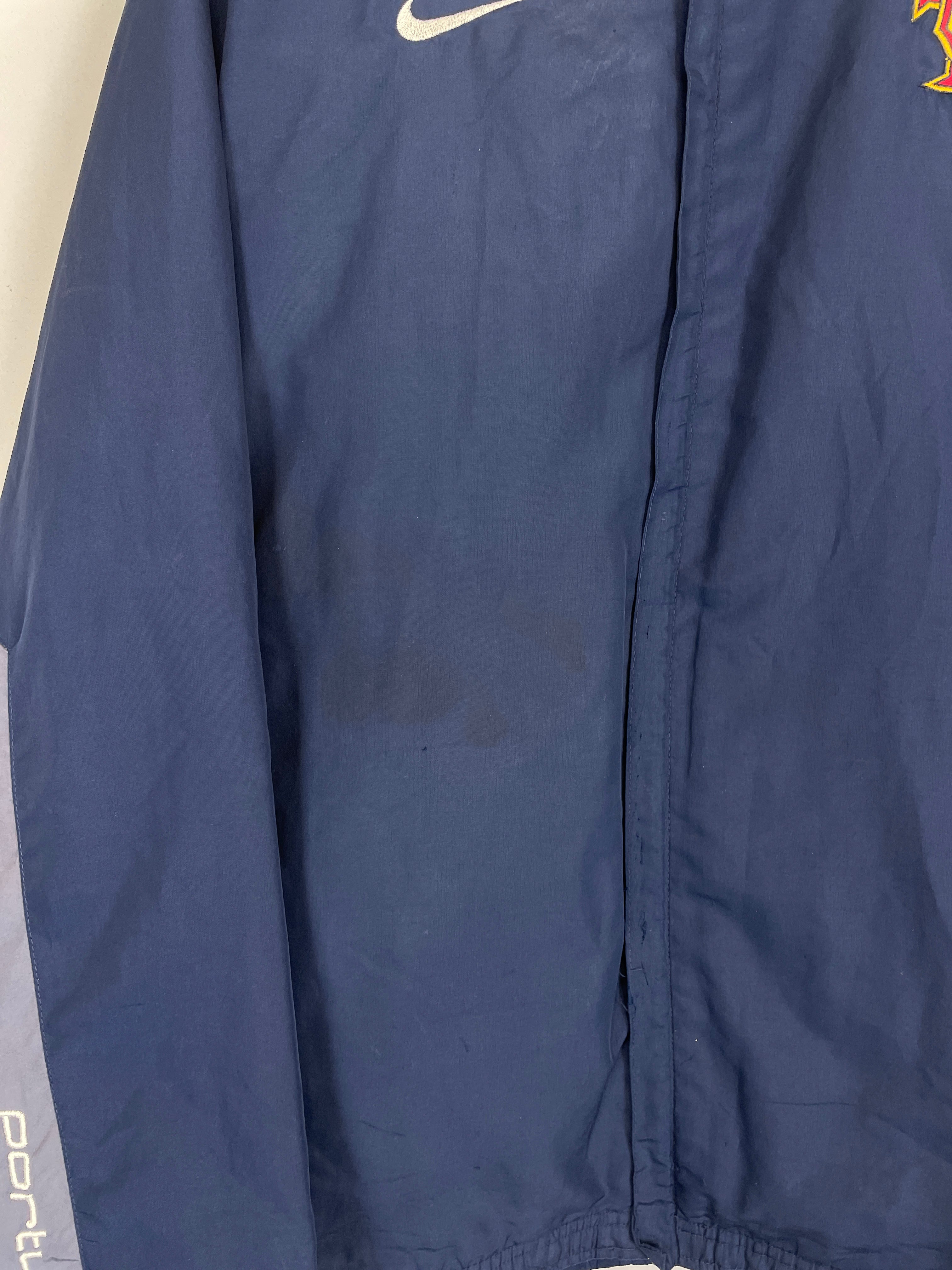 Shop 2002/04 PORTUGAL TRACK JACKET (L) NIKE, classic football shirts, vintage football shirts & retro soccer jerseys at Cult Kits